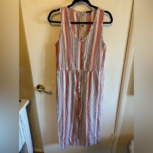 Anthropologie Drew cropped jumpsuit